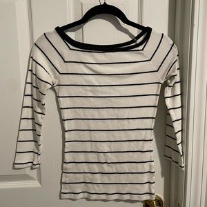 Women’s 3/4 Sleeve SO Striped Top